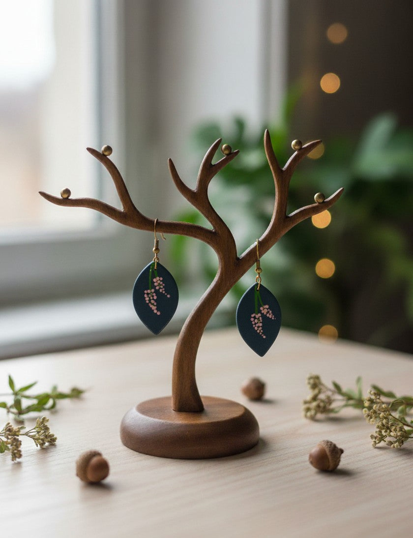 Pushpa-Latika Terracotta Danglers