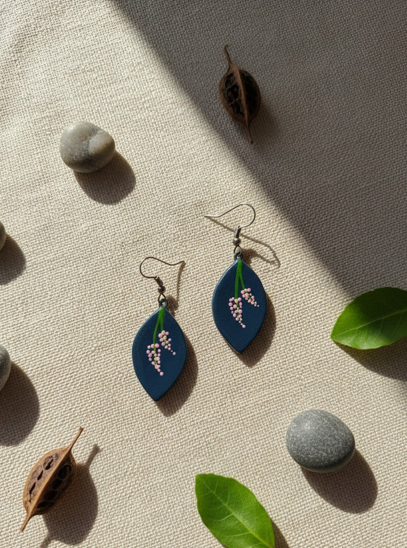 Pushpa-Latika Terracotta Danglers